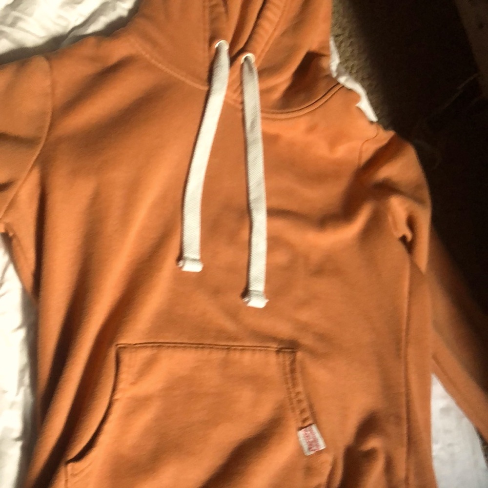 Warm orange hoodie